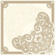 Mehndi flower N2