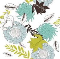 Seamless Floral Pattern N1015