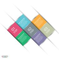 Abstract paper infografics N5
