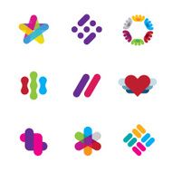 Artist creative process logo illustration inspiration company symbol icons