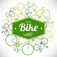 Ride Bike Print