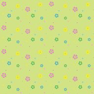 Spring Summer Seamless Pattern (Vector)