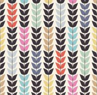 Seamless leaf pattern N56