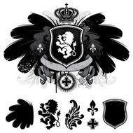 Lion Coat Of Arms N5