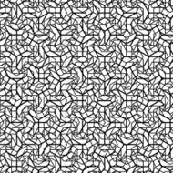 black and white abstract geometry shape background