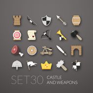 Flat Icons Set N26