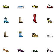 Icon Set Shoes N2