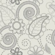 Seamless floral pattern background N7