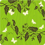 floral background illustration N6