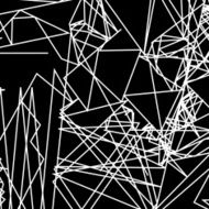 abstract black and white line shape background