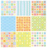 Nine of cute backgrounds N2