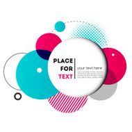 Vector Modern Design Circle template N10