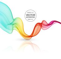 Abstract curved lines background Template brochure design N235