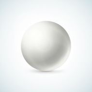 Yellow glossy sphere isolated on white N4