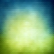 Spring geometric background