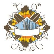 bamboo surf emblem