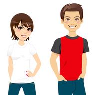 Summer T-shirt Couple