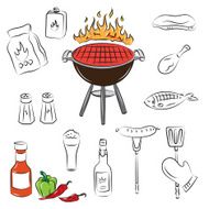 Barbecue set N2