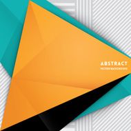 Abstract triangle shape background N10