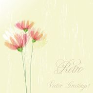 Floral background N665
