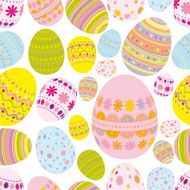 Easter seamless background N10