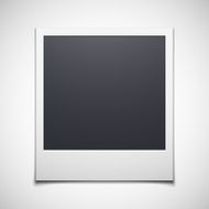 Photo frame isolated on white background N2