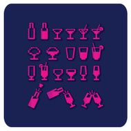 Party icons (Vector)