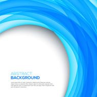 Bright 3D blue background