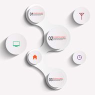 Abstract paper infographic N22