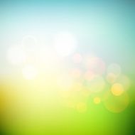 Vector Soft colored abstract summer light background for design N19