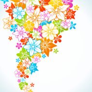 Floral colorful background N3