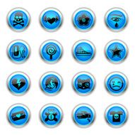 Blue Icons - Emo