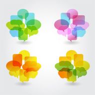 Speech bubbles N82