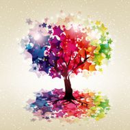 background with a tree N2