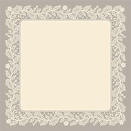 Doily lace frame N3