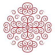 swirls rose