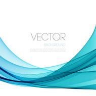 Abstract blue waves background Template brochure design