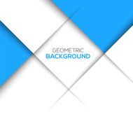 Geometric blue 3D background N2