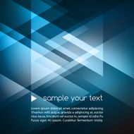 Elegant Geometric Blue Background N10