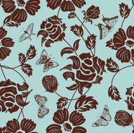 Seamless Floral Pattern N1018