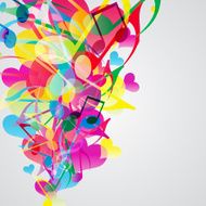 Abstract background Valentine