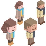 Cubic Mature Couple Characters