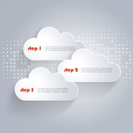 Abstract clouds background N5