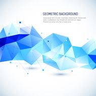 Abstract 3D geometric background N7