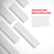 Abstract 3D geometric shapes background