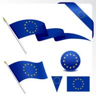 Europe Flag Set