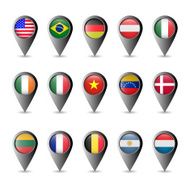 Flag markers