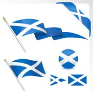 Scottish Flag Set