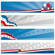 Patriotic banner