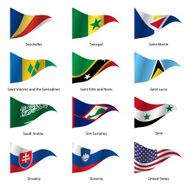 Set Flags of world sovereign states N4